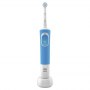 Oral-B | D100 Vitality 100 Sensitive | Electric Toothbrush | Rechargeable | For adults | ml | Number of heads | Blue/White | Num - 2